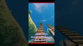 Valheim Building Tips - Structural Stability #shorts
