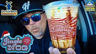 Dutch Bros&reg; Jingle Nog Latte Review! 🎄 | Holiday Menu | theendorsement
