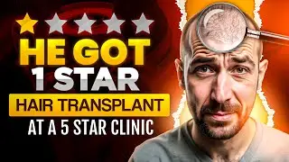 He Got 1 Star Hair Transplant at a 5 Star Clinic!