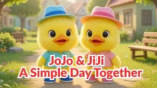 A Simple Day Together 🌤️ | Duck & Chick (JoJo & JiJi) | Juli a Julie a Kids Channel