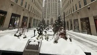  NYC storm walk | Heavy Snow | Blizzard | 2026 ❄️☃️⛄️🌨️
