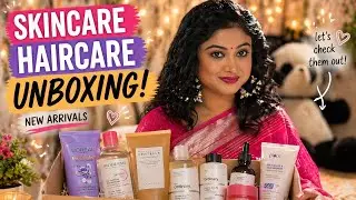 New beauty products unboxing😀#sweetypatnaik#winterbeauty#odiyavlog #nykaa #myntra