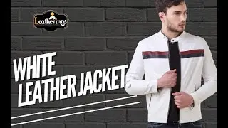 White Leather Jacket | Best Affordable White Jacket | Mens Leather jackets