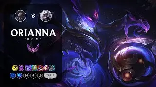 Orianna Mid vs Syndra - EUW Master Patch 13.1