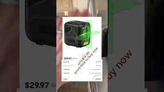 Precision tools for perfect lines #laser #home