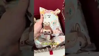 $1000 Pop Mart Christmas present! A chimney full of blind boxes! #popmart #labubu #blindbox #gifted