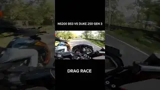 NS200 BS3 VS DUKE 250 GEN 3 #bajaj #ktm #duke250 #ns200