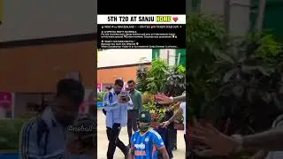 Sanju Samson&rsquo;s Homecoming 💥 | Sold-Out 5th T20I | SKY x Sanju Vibes 🔥 #shortfeed