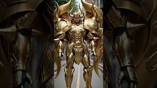 Gold Armor Girl Transformation &ndash; Future Warrior Queen 👸⚔️#viral #sorts #anime