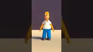 Homer Simpson dances to the music of cbat #homersimpson #simpsons #simpsonsmeme #meme #shorts