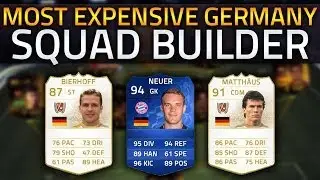 Most Expensive Germany Team Possible On FIFA 14!