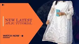 New latest Aplic design tutorial 2023  #pakistanifashion #applique