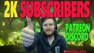 2K SUBSCRIBERS: Channel Update - Patreon & Discord