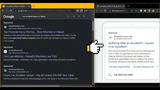 Avoid These Costly Google Ads Mistakes! | Review of Car Accident Lawyer Ad