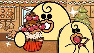 눈 덮인 쿠키마을에서 펼쳐지는 크리스마스 마법🍪❄️[밤비노리]