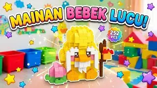 TUTORIAL MERAKIT LEGO BRICKS GOOD DUCK  [ KAKEK DUCK ]  BEBEK KAKEK