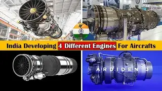 India working towards development of 4 different engines for aircrafts #engine