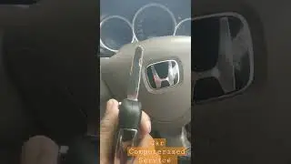 Honda city normal @key modify to Flip key.