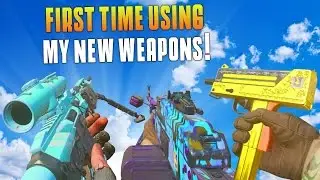 I GOT ALL 8 OF THE NEW DLC WEAPONS! (MWR New DLC Weapon Gameplay & Supply Drop Opening) - MatMicMar