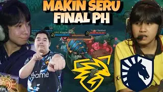 GILAAA MAKIN SERU INI FINAL PH !! LIQUID VS ONIC MATCH 6 - MPL S15 PH