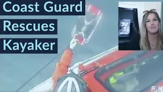 Coast Guard Rescues Man Kayaking Across Lake Michigan