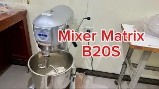 Mixer Matrik B20S Untuk Membuat Adonan Martabak & Donat