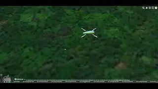 CesiumJs Drone Flying