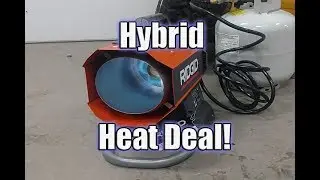 RIDGID 18-Volt Hybrid Propane Forced Air Heater Review | R8604241B
