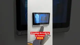 &Scaron;okas! I&scaron;manioji durų akutė su kamera filmavo lankytojus ir skambino pati, klientas sužavėtas😱📹🔔