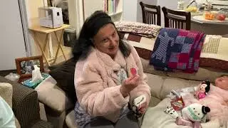2023 Paula opens gifts from Nicole 