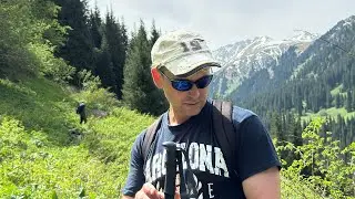 Поход на поляну Терра и Алешкин мост. Алма Арасан, Алматы 19 мая 2024