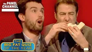 Jonathan Ross Brings Out A FEAST For Everyone | BIG FAT QUIZ 2013 | The Panel Channel