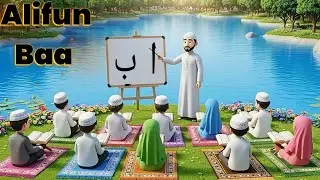 Alifun Baa | 3D Cartoon | Arabic 29 Letters Song |Arabic Alphabet