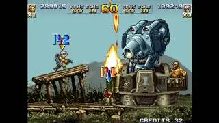 Metal slug 4 Neo Geo Arcade Game All missions/ Todas las misiones