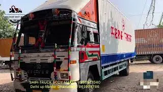 32 FEET CONTAINER BODY NEW READY ON DELIVERY EICHER 3019 #truckbody #containerbody #commercialvehicl