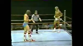 &laquo;Брузер&raquo; Брайан Ли против Сэма Хьюстона &mdash; 5 Star Wrestling, 7 июля 1990 года.