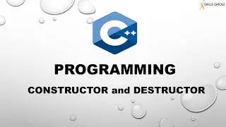 Constructors and Destructors in C++