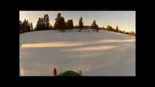 Riding an Arctic Cat Mountain Cat 600