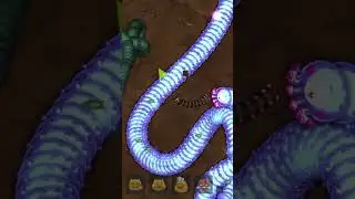 Snakes io magic #wormszoneioslithersnakegame #wormszonebiggestsnake #snake #wormszonemagic