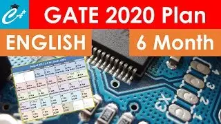 Electronics & Communication Engineering 6 Month Preparation Plan for GATE 2020