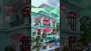 luxury exterior building design #luxury #home #housedesign #houseplans#modernexterior #ytshortsvideo