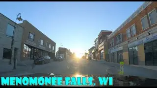 Driving from Hubertus, WI to Menomonee Falls, WI #travelvlog #views #driving #hubertus #wisconsin