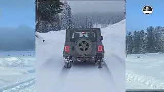 Scenic Beauty of Kashmir Attracts Tourists After Snowfall