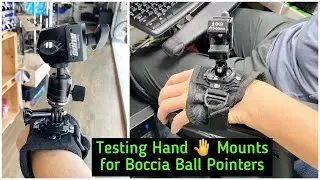 KUPOCARE - Potential Hand Mount for Boccia Pointers | How to mount Boccia pointer on hand?