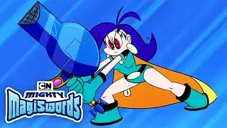 Dino Battle! | Mighty Magiswords | Cartoon Network