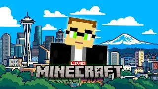 Finishing The Seattle Space Needle A minecraft Stream with subs