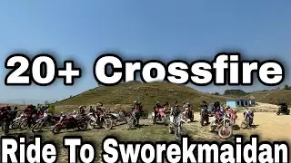 Crossfire Ride to Waling,Sworek maidan ft @AKCVlogsAshishchhetri @AJITvs4PUBGM#crossfire