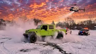 I SHOULDN'T HAVE NEVER PULLED MY DEMON JEEP OUT THIS AINT END WELL 