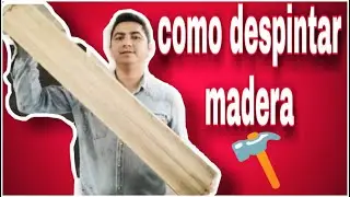 COMO SACAR LA PINTURA DE LA MADERA 🧴FÁCIL!!!.. (CON REMOVEDOR)