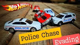 Intense 🔥hot wheels 🛞 street race police 🚔 chase